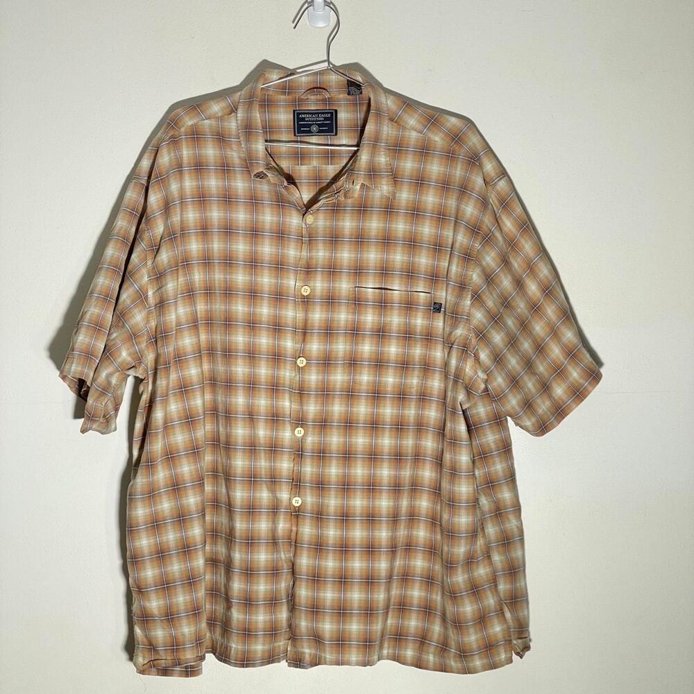 Y2K Vintage American Eagle Men's Shirt